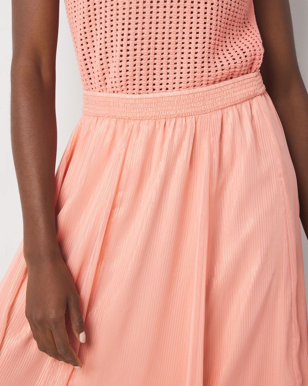 Chiffon A-Line Maxi Skirt | White House Black Market